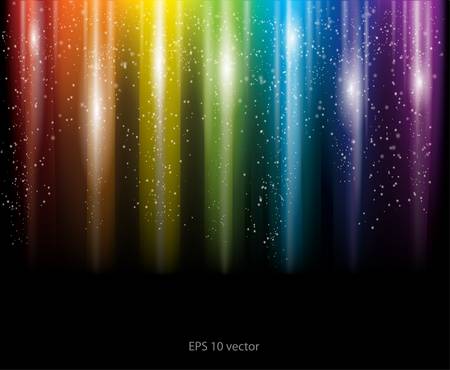 Abstract rainbow backgroundのイラスト素材