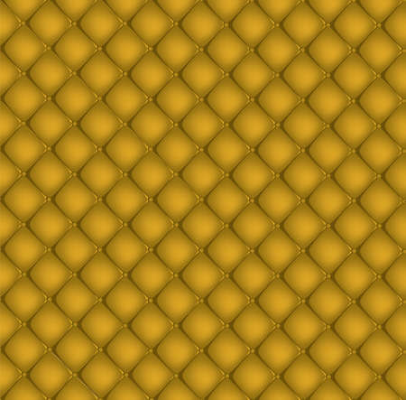 Yellow quilted backgroundのイラスト素材