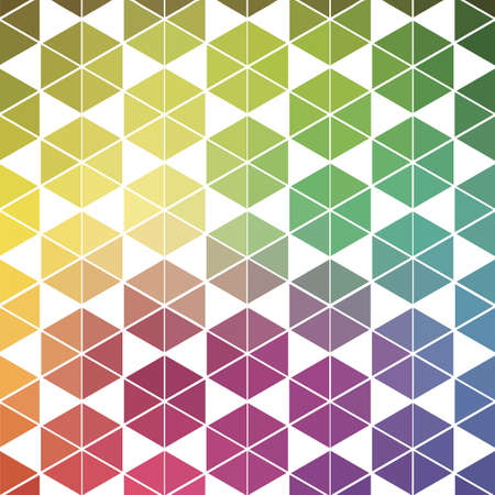 Colorful digital mosaic backgroundのイラスト素材
