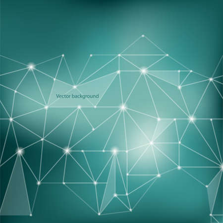 Colorful abstract geometric background with triangのイラスト素材