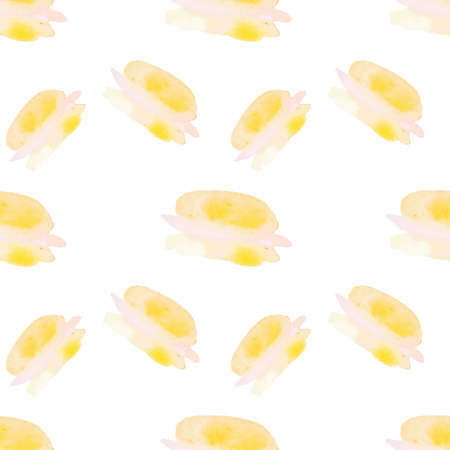 Watercolor macaroons seamless pattern Vectorのイラスト素材