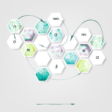 Abstract Creative concept vector infographics. Business infographic and social media. Vector...