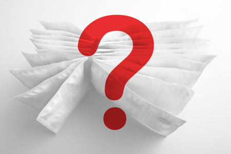Coronavirus disease concept with medicine tablet packages and a red question mark. COVID-2019...