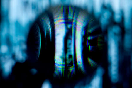 Abstract blurry background with seamless objects. Abstract objects in blur.の写真素材