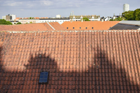 Copenhagen view over the roofs.