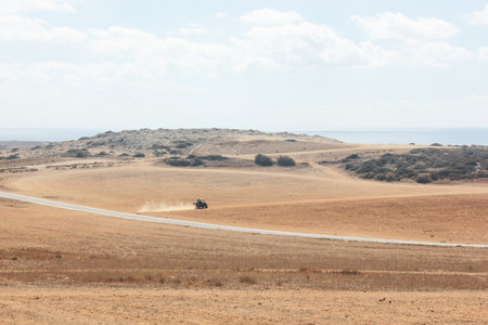 AVT racing in Cape Grecoの写真素材