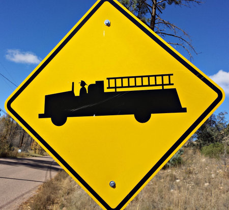 Fire station sign