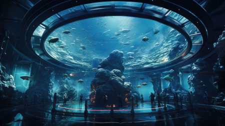 Underwater world.の素材