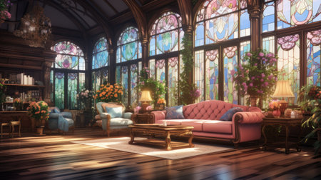 Interior of the living roomの素材