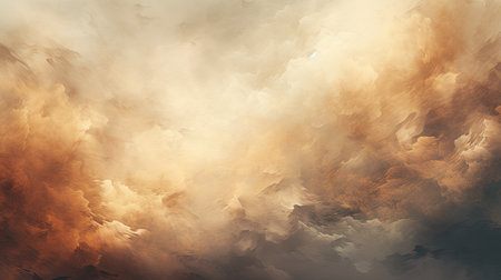 Dramatic stormy sky background. Fantasy fractal texture.の素材