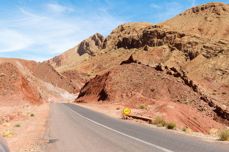 Sahara, Morocco : off road trip. Jeep tours on the desert are very popular tourist attraction