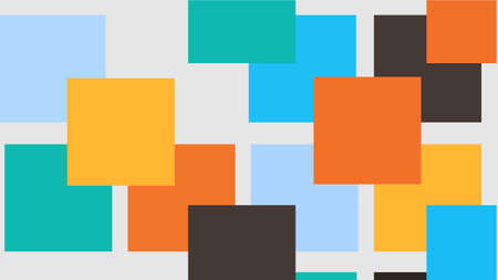 vector illustration of an abstract background with squaresのイラスト素材