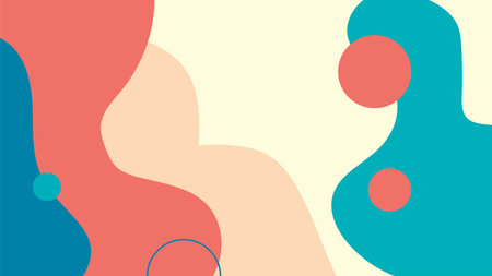 vector illustration of an abstract colorful background