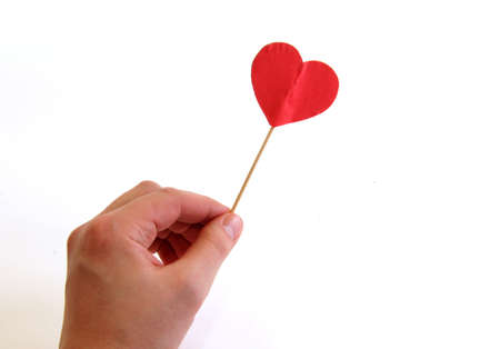 special red heart for a loved oneの写真素材