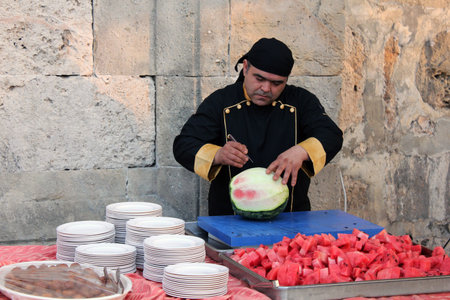 Every chef in the soul of an artist turkeyのeditorial素材