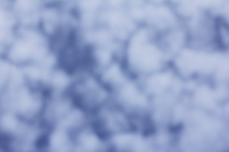 blurred background texture blue sky with cloudsの写真素材