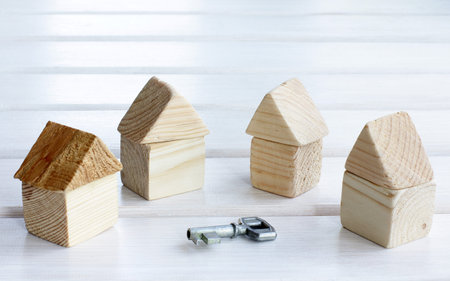 options for the set of houses and a symbolic key