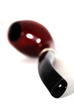tobacco-pipe on a whiteの写真素材