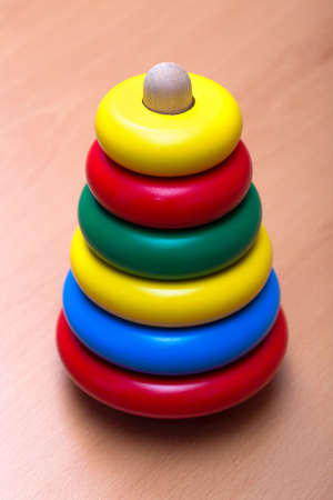 pyramid at the tableの写真素材