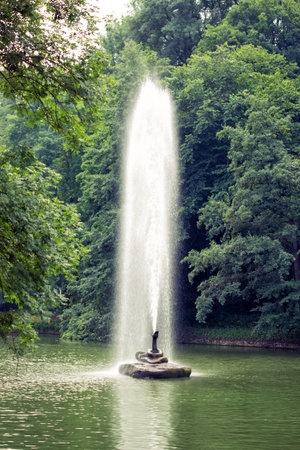 Sofiyivsky Park at the Umanの写真素材