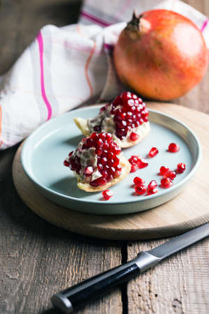 pomegranate - a useful product for anemiaの写真素材