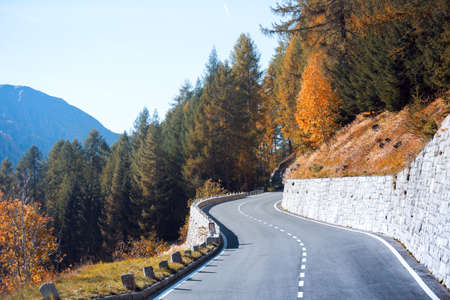 The Grossglockner High Alpine Road, Brennkogel. High Tauern National Park. Autumnの写真素材