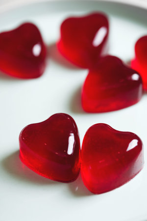 Valentine Images Made from a sweets