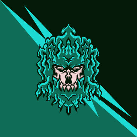 Fire Soul Team for mascot gamingのイラスト素材