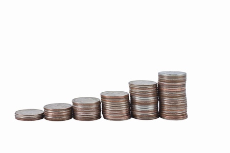 coins backgroundの写真素材