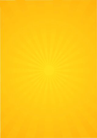 yellow sun abstract background for designのイラスト素材