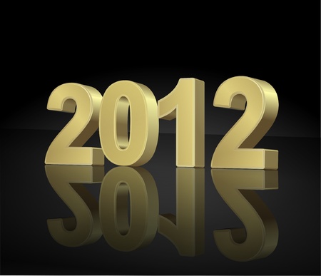 2012 gold title  のイラスト素材