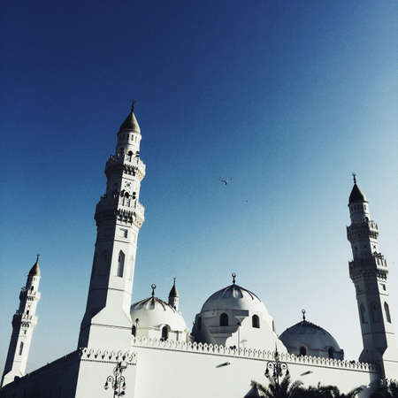 Qiblatain Mosqueの写真素材