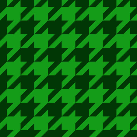Houndstooth hound tooth pattern design - funny geometric drawing seamless pattern. Lettering poster...