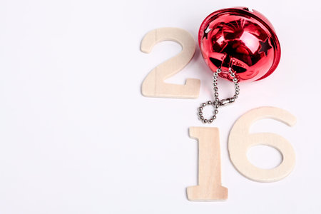 Creative happy new year 2016 design.