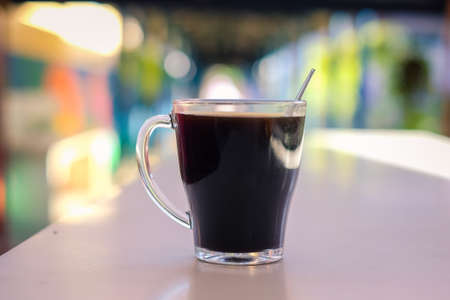 a cup of coffeeの写真素材