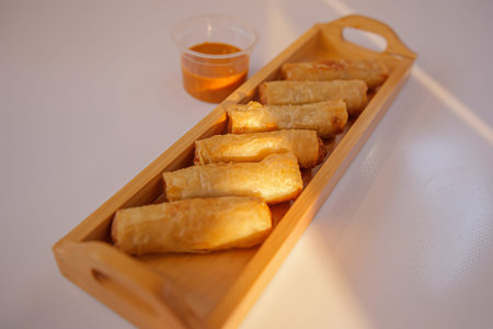 Photo of Lumpia Otak Otak in serving