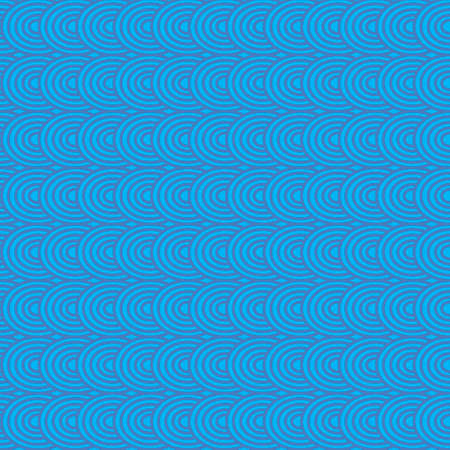 Abstract blue Geometric seamless pattern for scatter. Vector.のイラスト素材