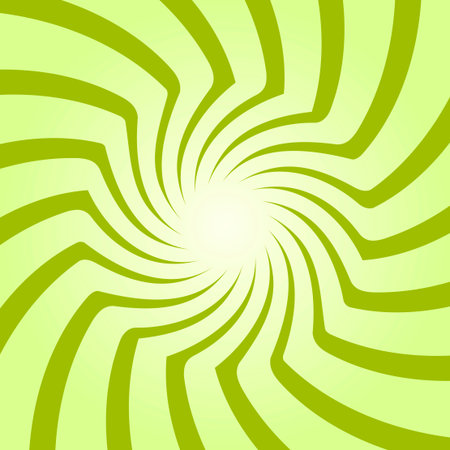 Spiral starburst, sunburst background set. Lines, stripes with twirl, rotating distortion effect. 
のイラスト素材