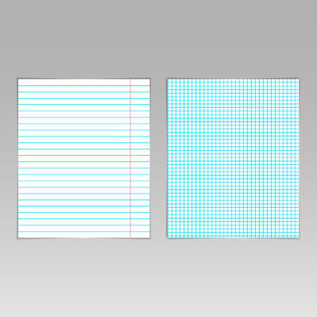 Notebook pages template. Two linen pages design vector. Vector illustration

のイラスト素材