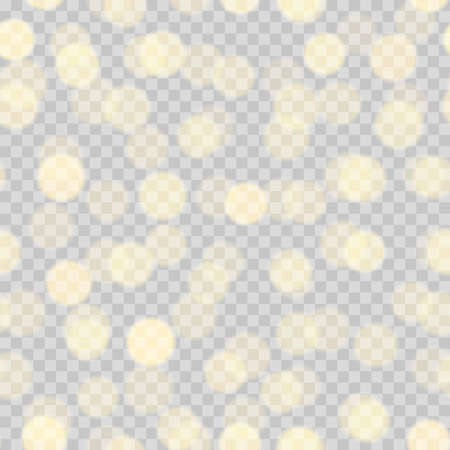 Seamless background with glowing effect lights. Vectorのイラスト素材