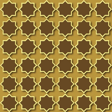 Seamless pattern with islamic ornament. Vectorのイラスト素材