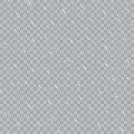 Abstract background with falling rain transparent background. Vectorのイラスト素材