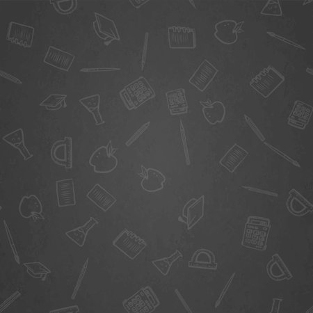 Back to school background with hand written text . Vectorのイラスト素材