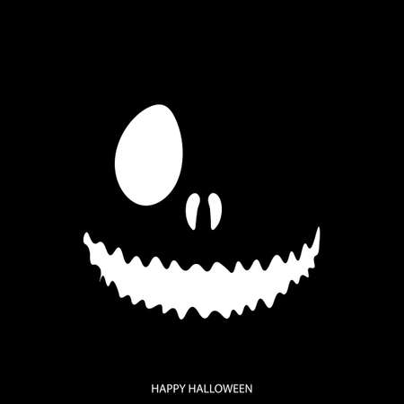 Happy Halloween mask background. Vector.のイラスト素材