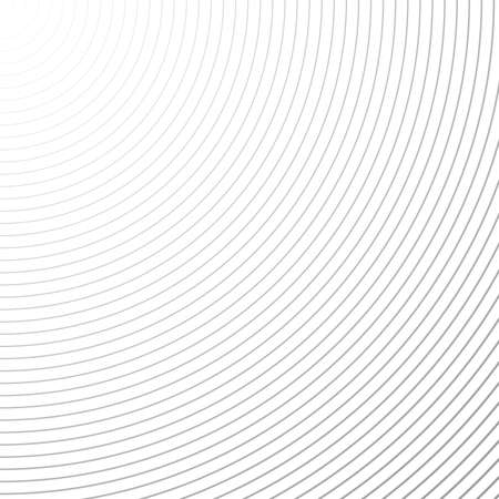 Radial texture, black and white. Vector background.のイラスト素材