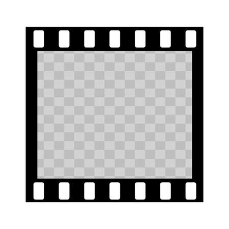 Film, movie, photo, filmstrip. Vectorのイラスト素材