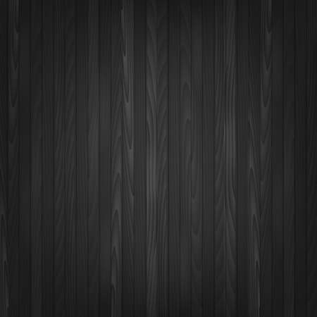 Dark black wooden background. vector illustrationのイラスト素材