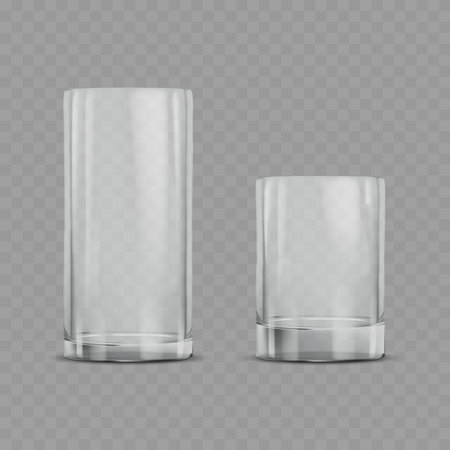 Glass Tumblers Set - Vectorのイラスト素材