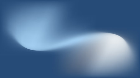 Soft Blue Light Creates Ethereal Atmosphere in Abstract Background.のイラスト素材