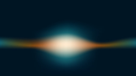 Vibrant cosmic light illuminates dark space with stunning visual effects..